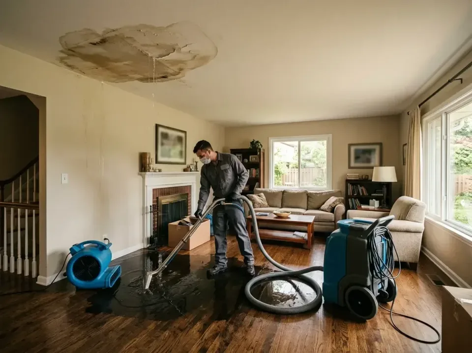 attic-pipe-burst-ceiling-drip-008 — frequently asked questions, Water Damage Restoration & Carpet Care in Hampstead, NC